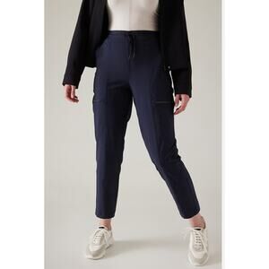 Athleta High Rise Metro Drifter Tight Black High Rise - size 6